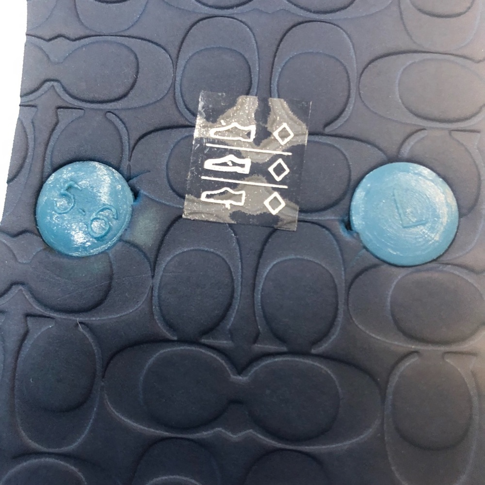 Coach Abbigail Chalk Thong Sandals - Picture 7 of 8